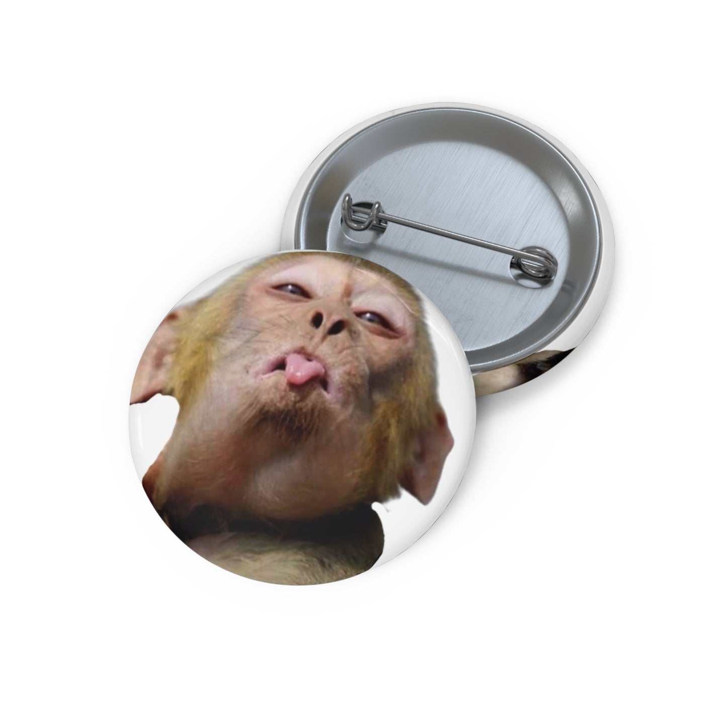 Monkey Biz Button