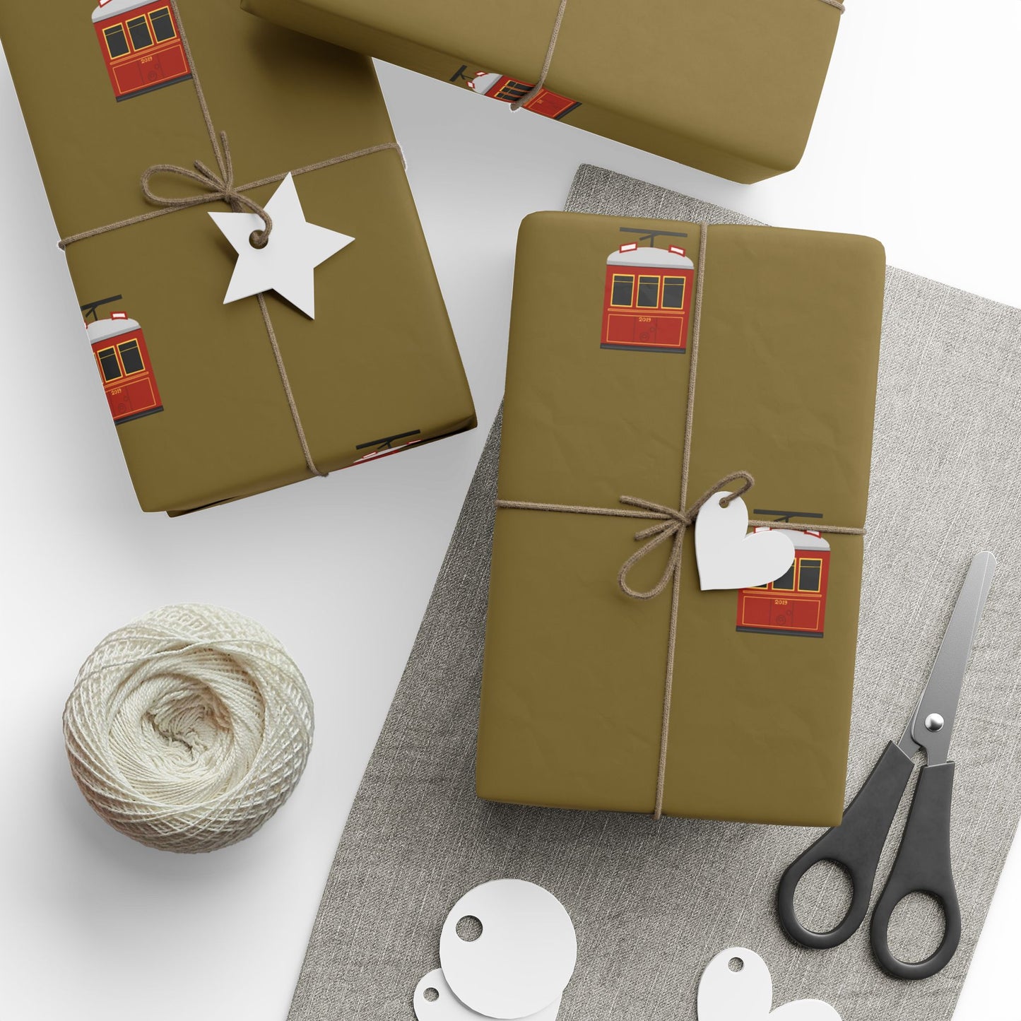 Streetcar Wrapping Paper