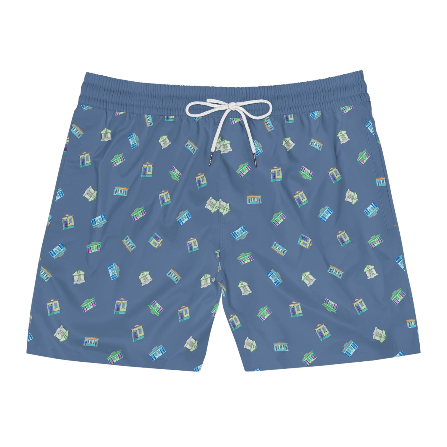 Men's Shotgun House Mid-Length Swim Shorts