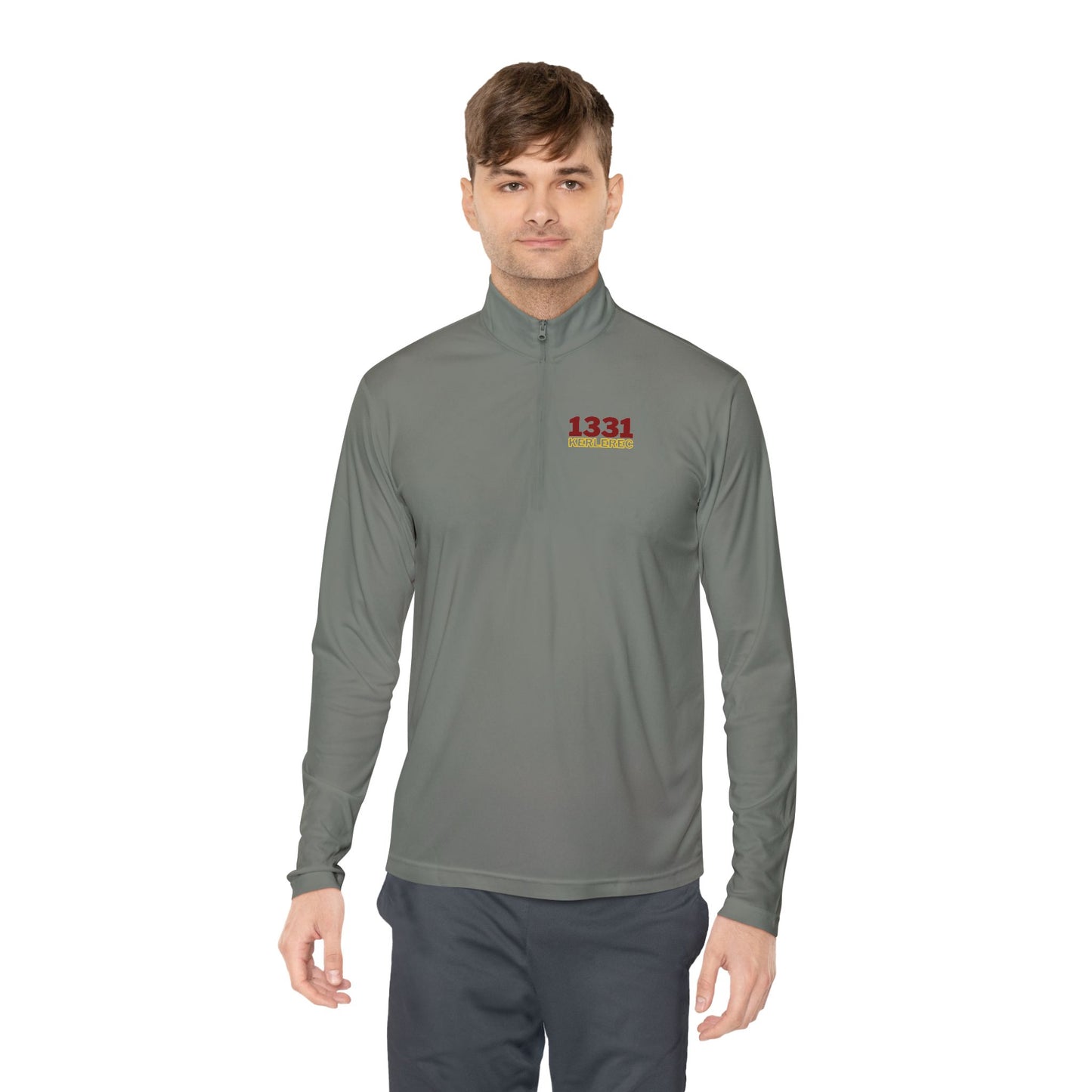 Quarter-Zip Pullover — 1331 Kerlerec Chest Logo