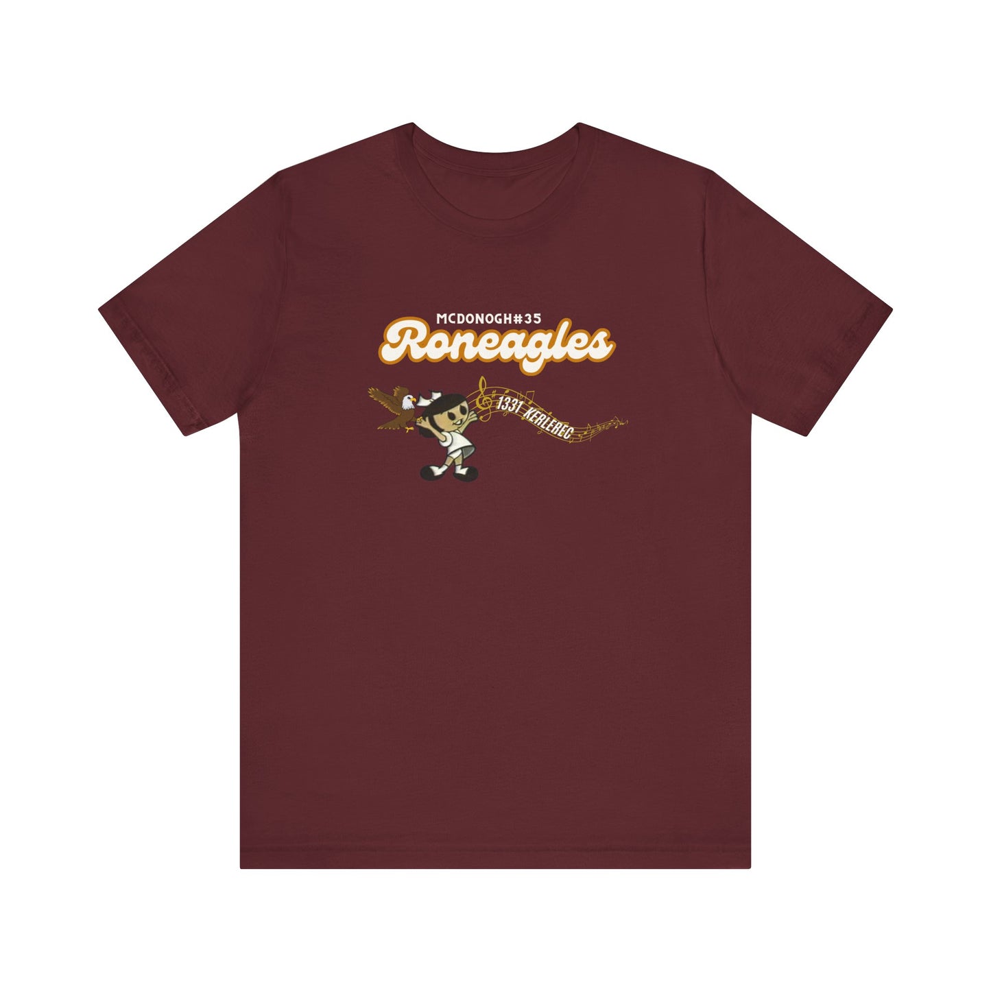 Vintage McDonogh #35 Roneagles Unisex Tee - Retro Style for School Spirit