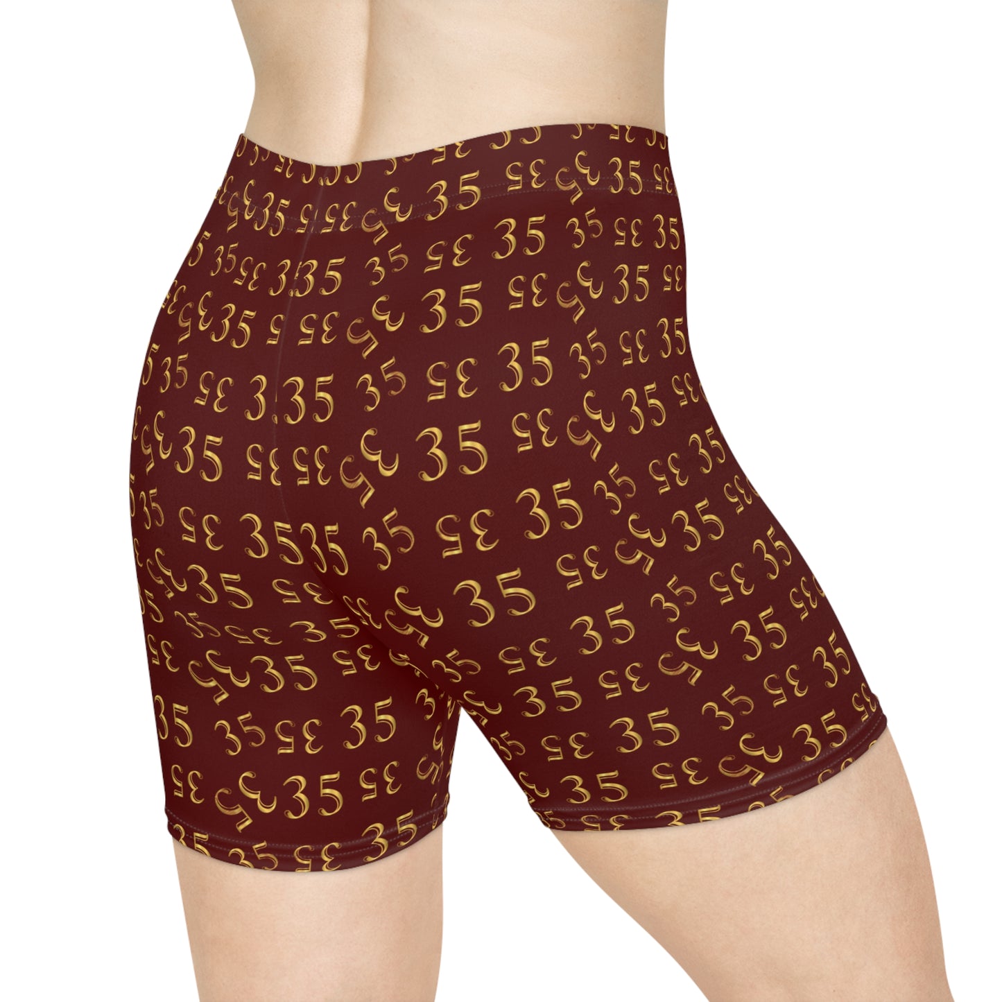 35 Print Women's Biker Shorts