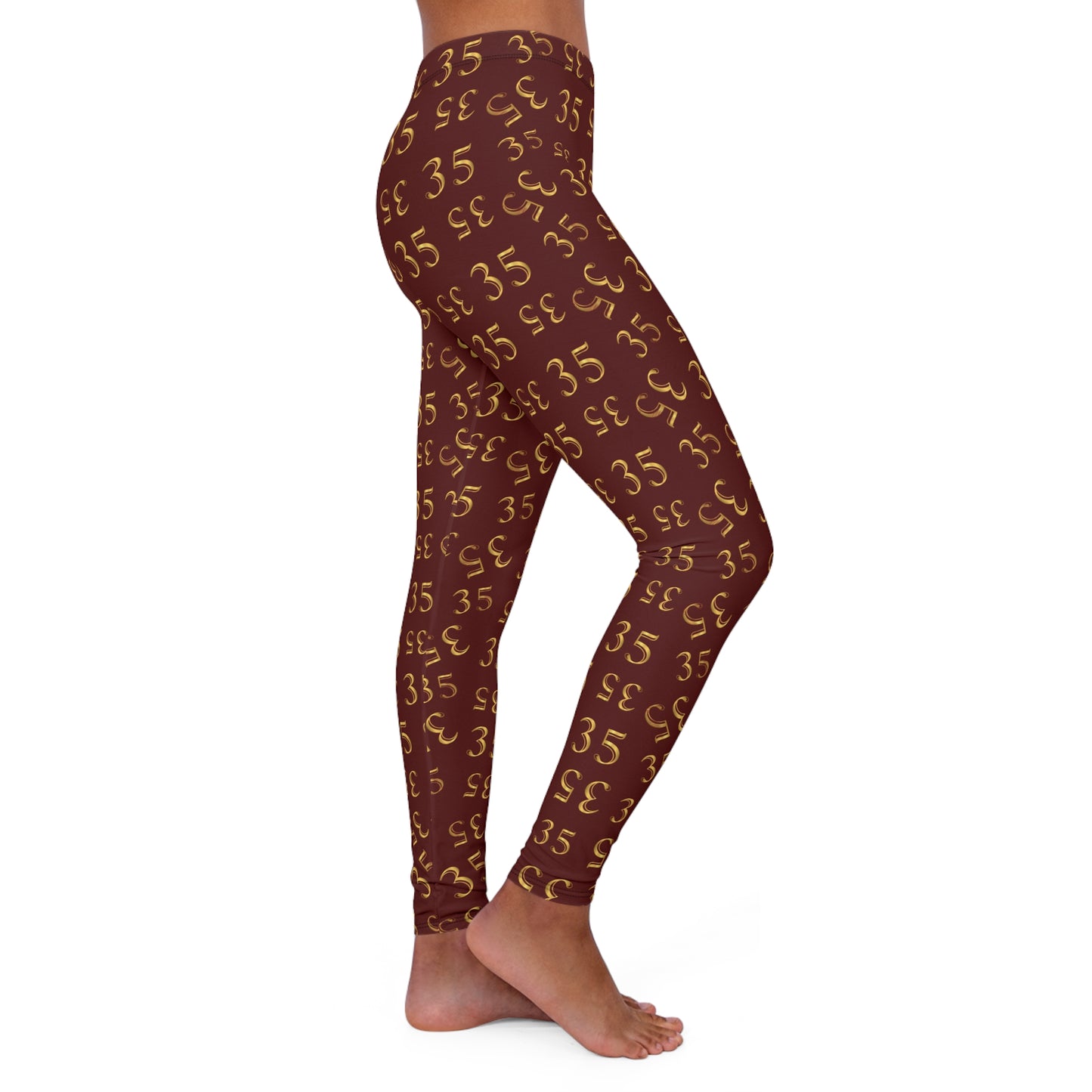 Women's Casual Spandex Leggings (35 Print)