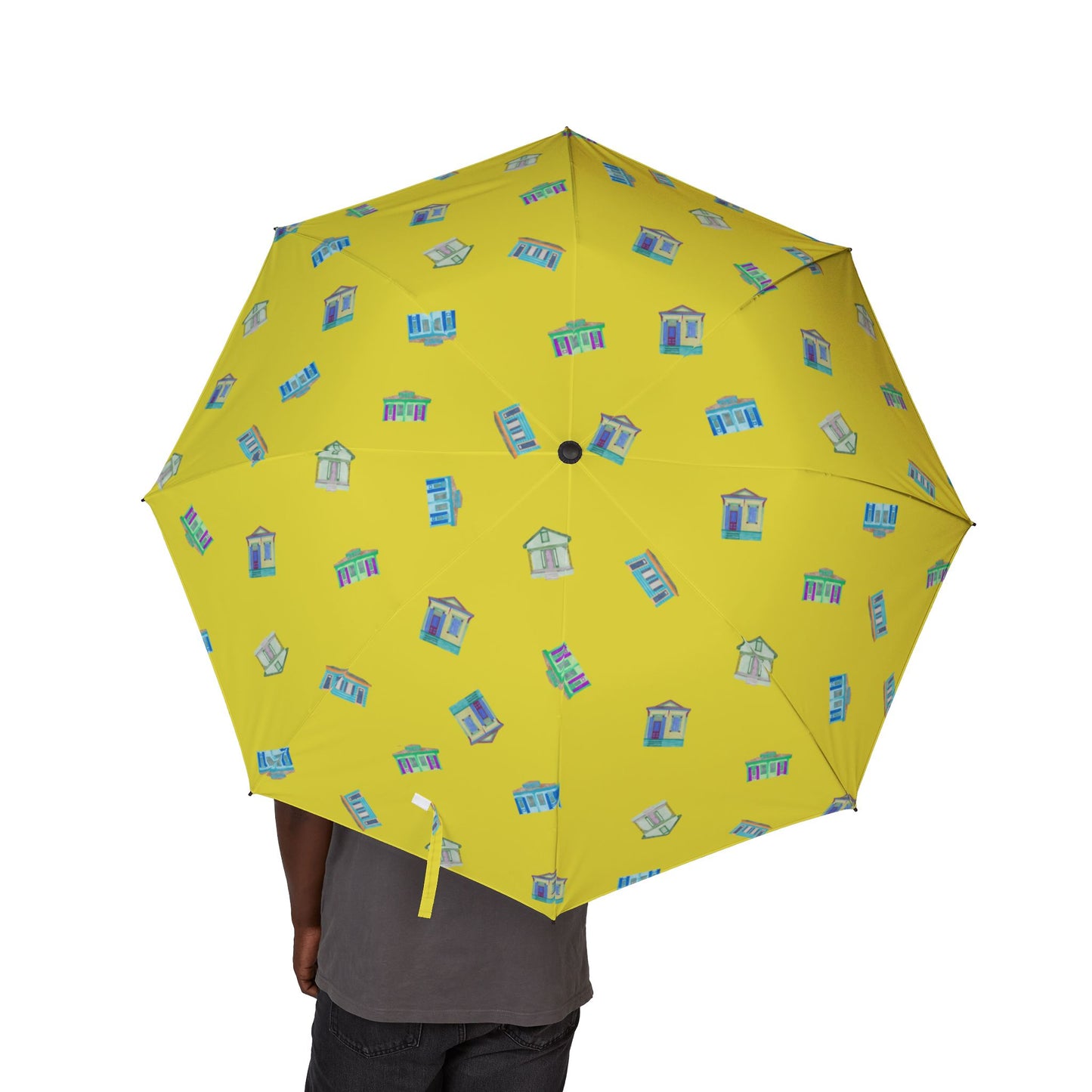 Shotgun hpuses Foldable Umbrella