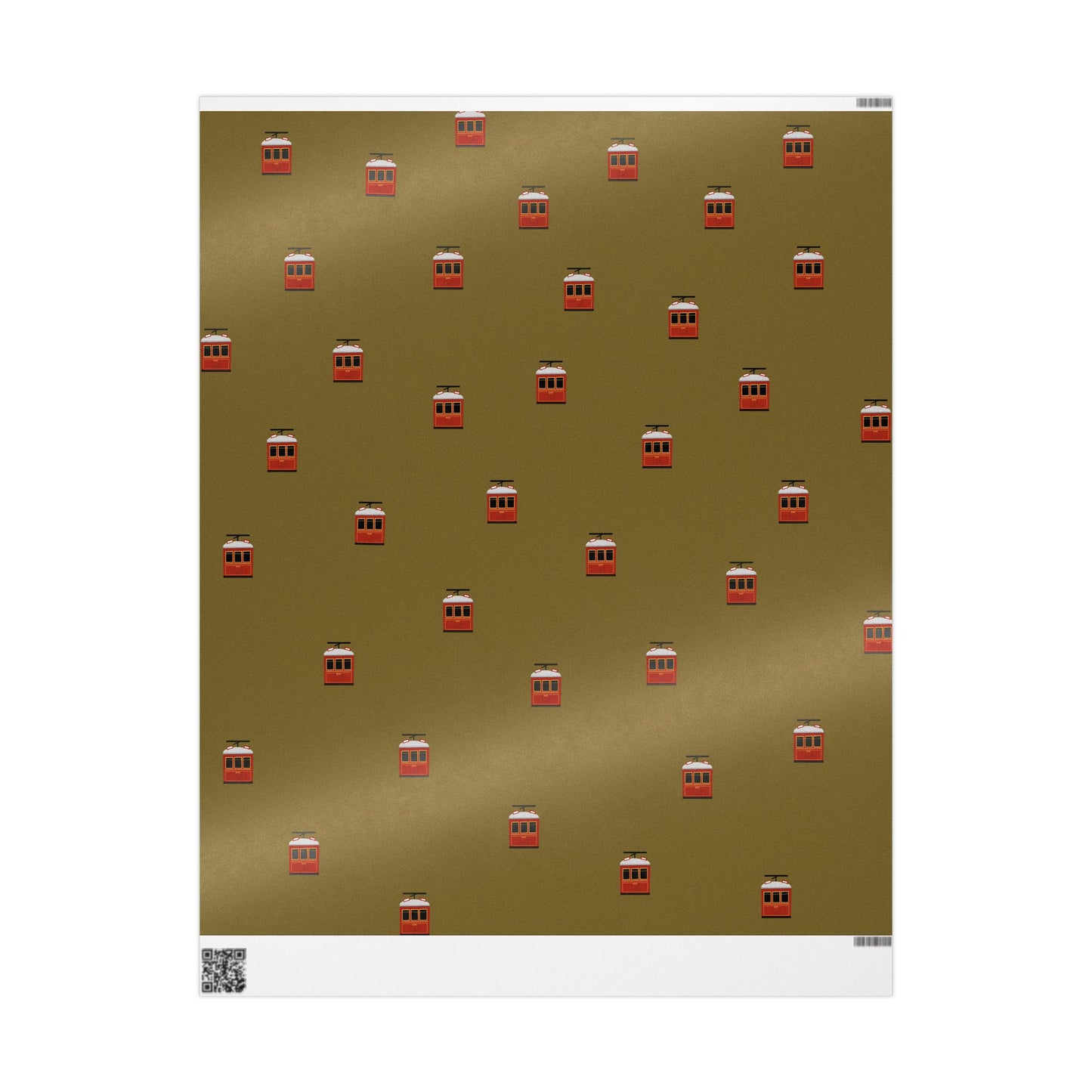 Streetcar Wrapping Paper