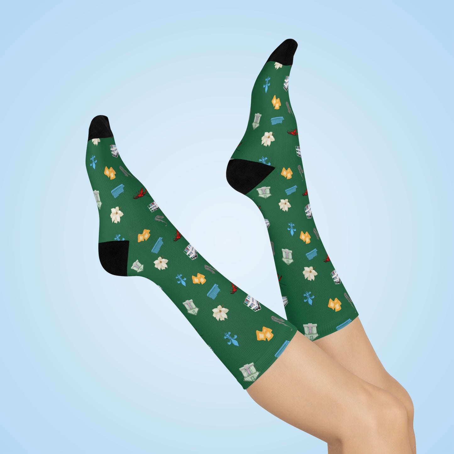 Nola Icons Cushioned Crew Socks