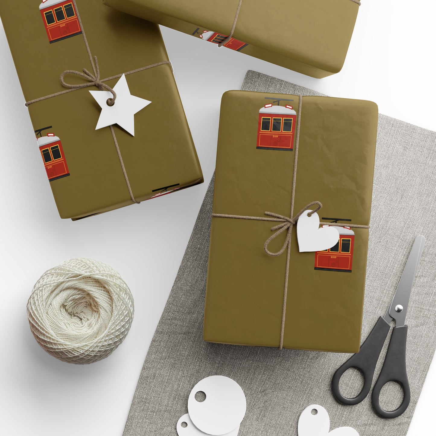Streetcar Wrapping Paper