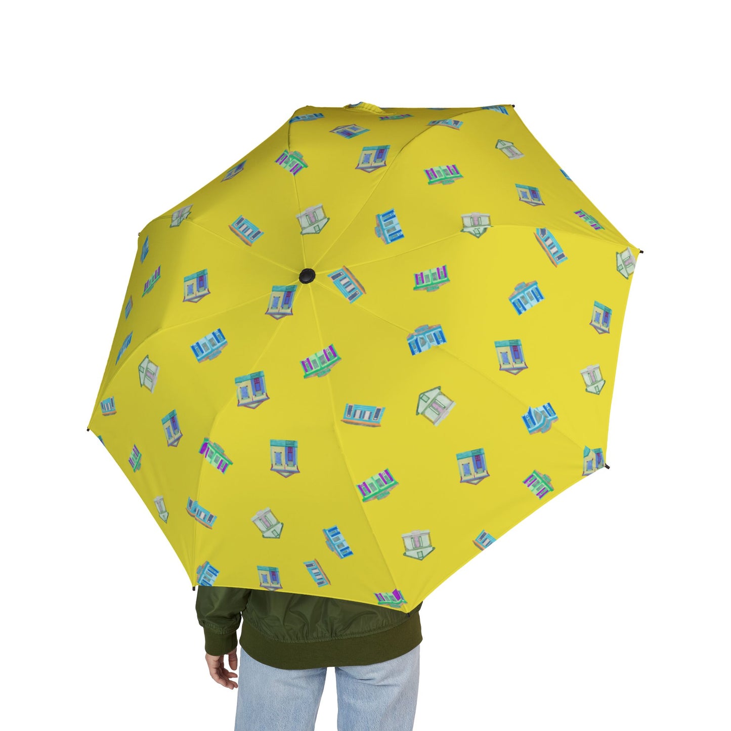 Shotgun hpuses Foldable Umbrella
