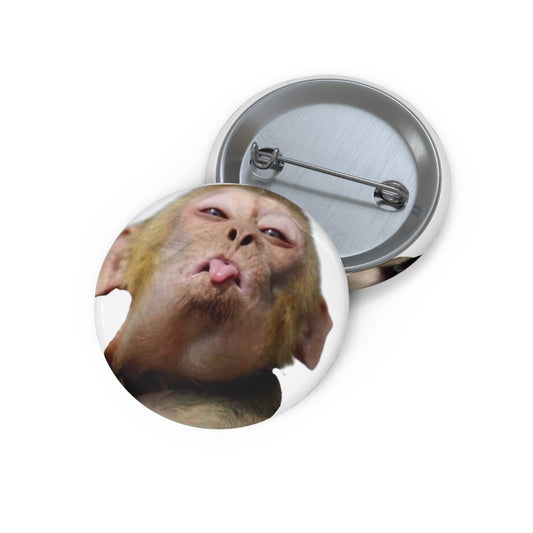 Monkey Biz Button