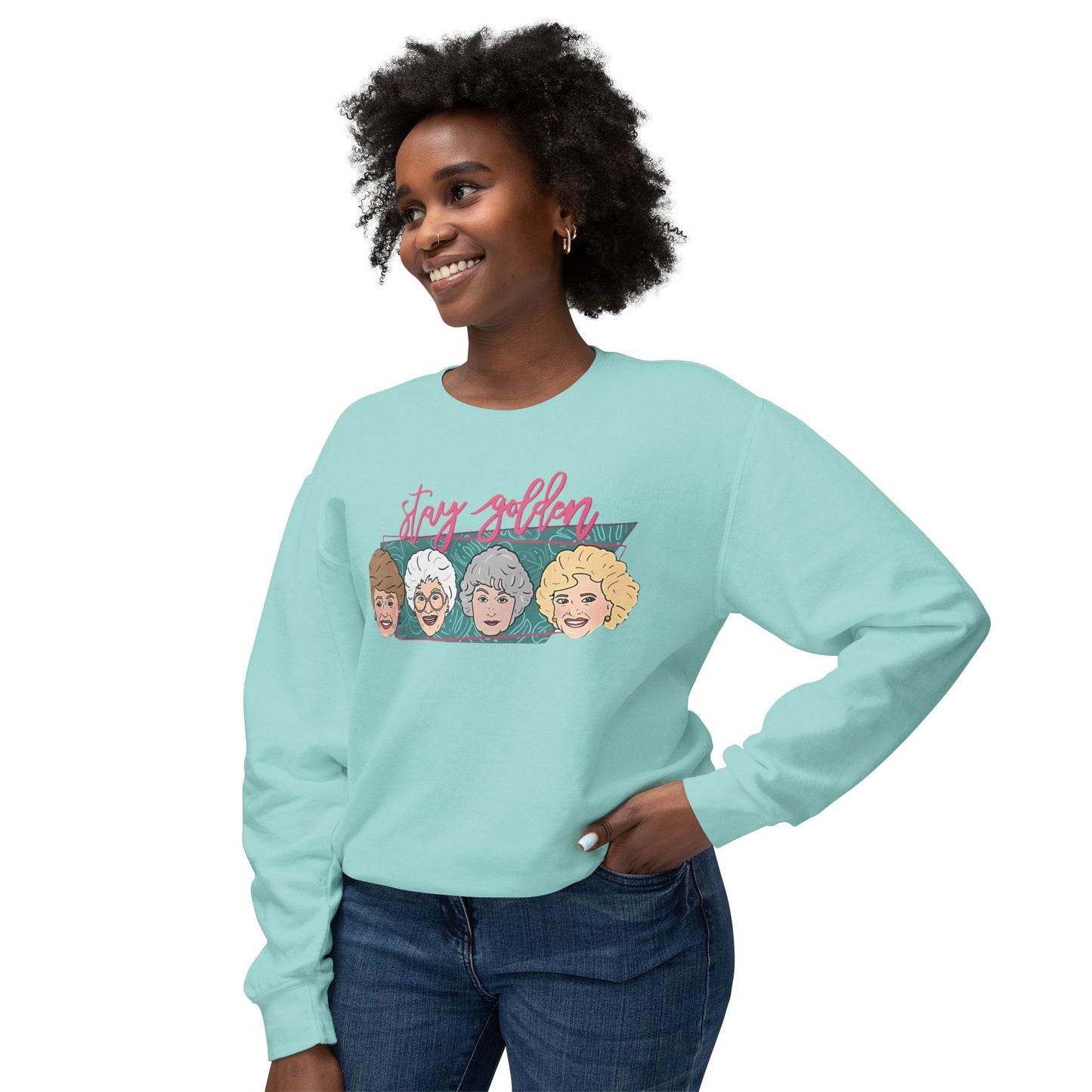 Golden Girls Unisex Lightweight Crewneck Sweatshirt