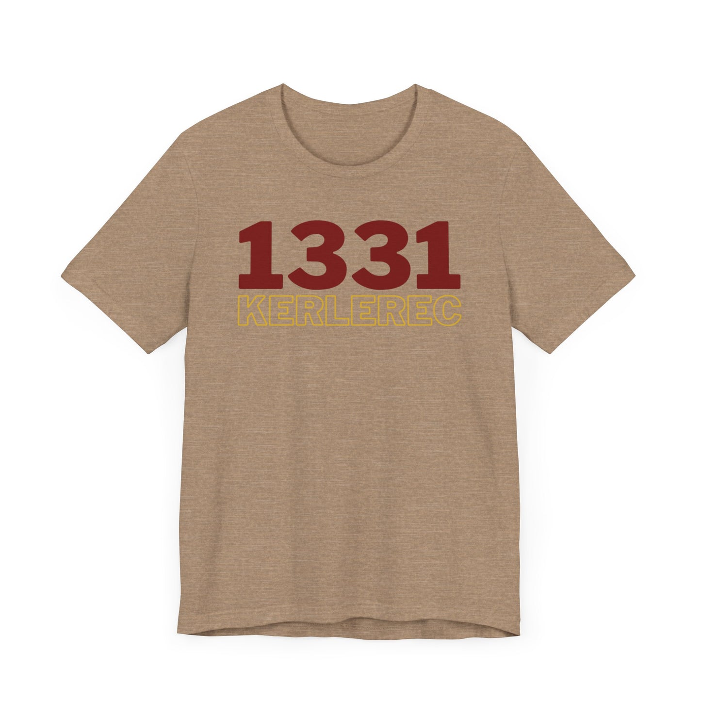 Maroon 1331 Unisex Jersey Short Sleeve Tee