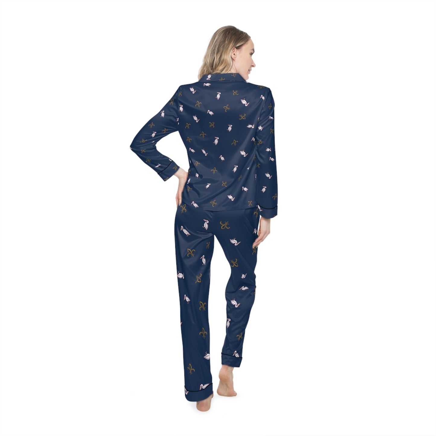 Pelicans Women's Satin Pajamas