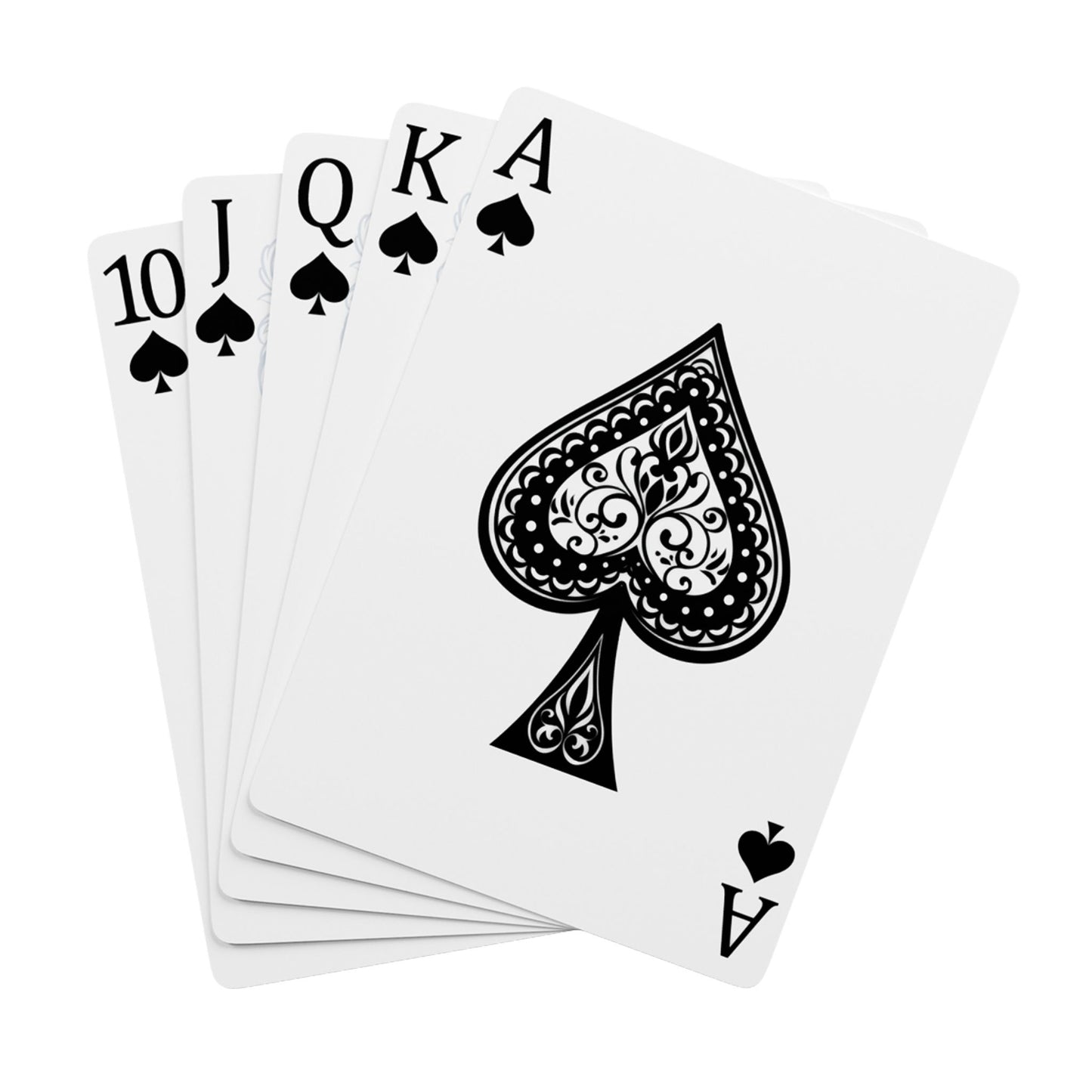 Blue & Gold Cougars Playing Cards — Standard Casino-Style Deck