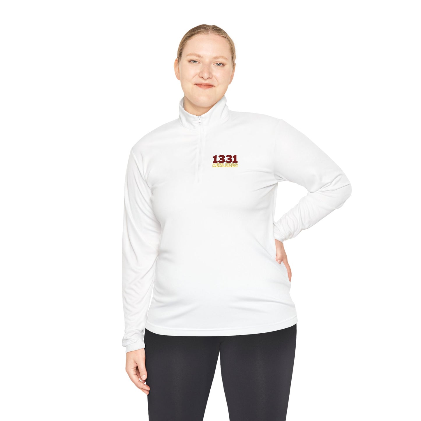 Quarter-Zip Pullover — 1331 Kerlerec Chest Logo
