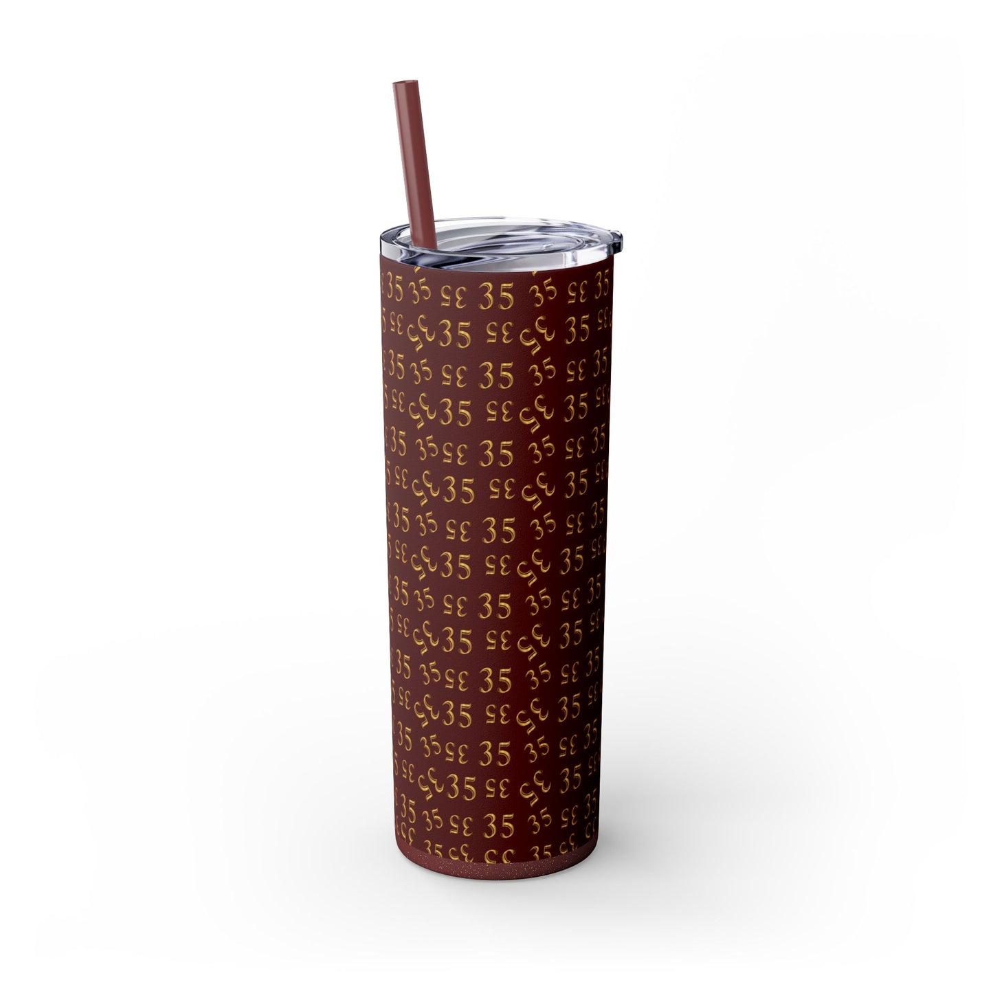 35 Skinny Tumbler with Straw, 20oz