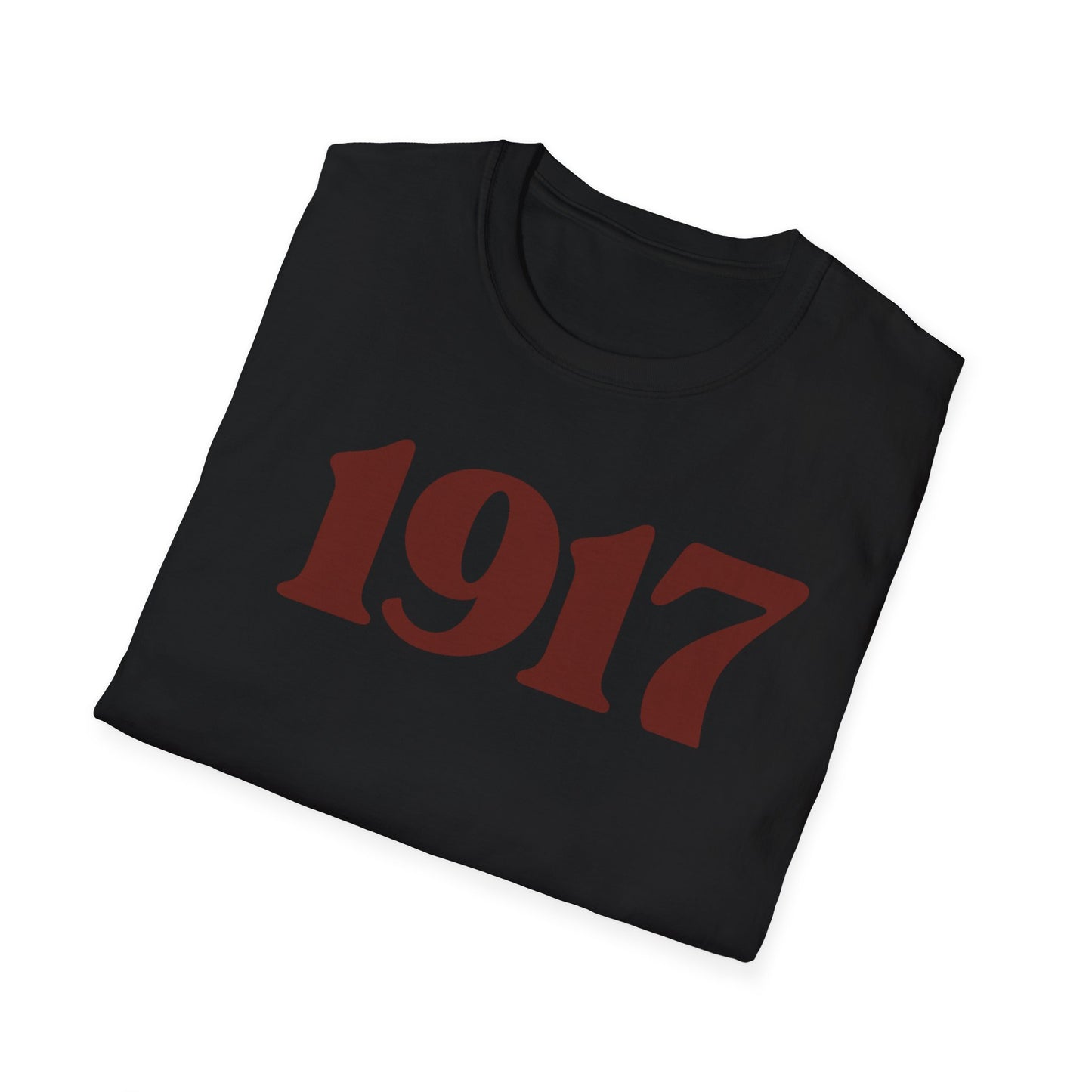 1917 T-Shirt - Softstyle, Perfect for Community Events