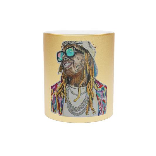 Lil Wayne Mug (Silver\Gold)