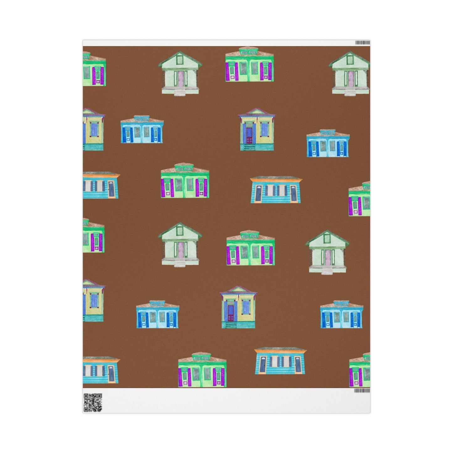 Shotgun House Wrapping Paper