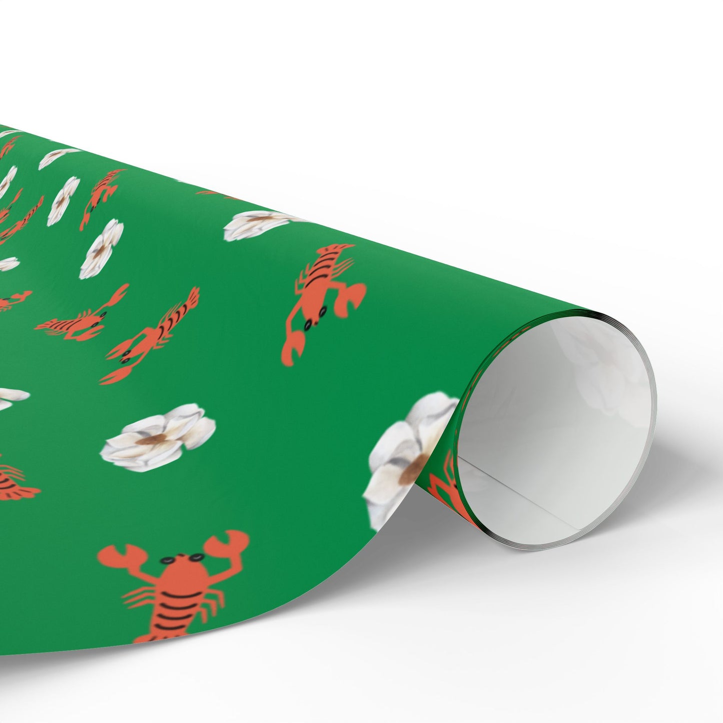 Crawish and Magnolias Gift Wrap