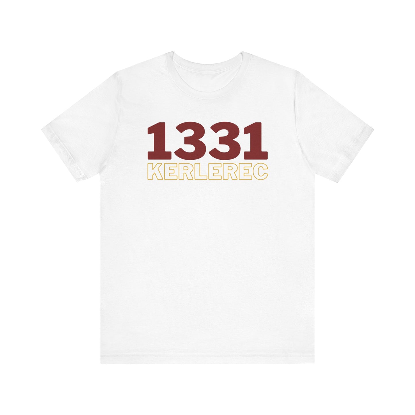 Maroon 1331 Unisex Jersey Short Sleeve Tee