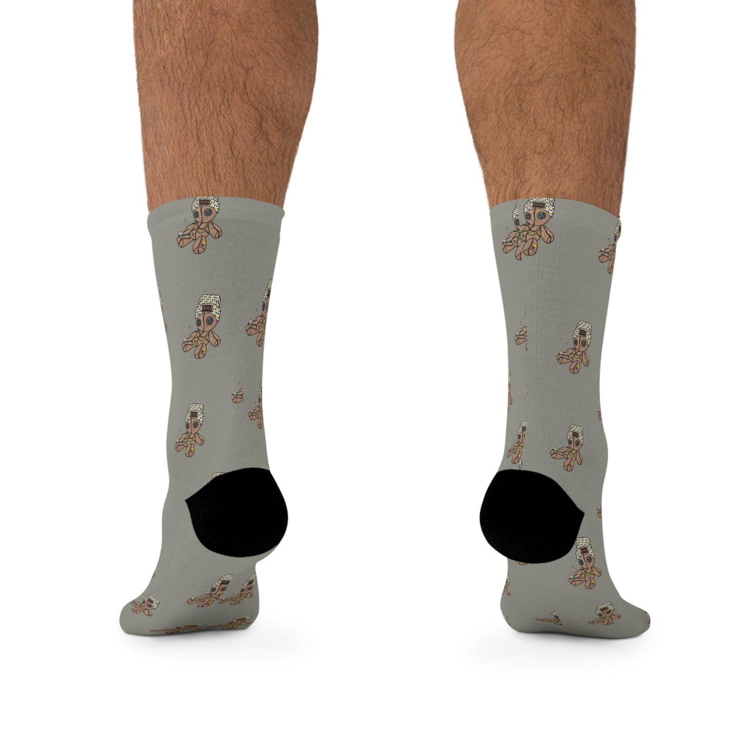 Voodoo Doll Poly Socks