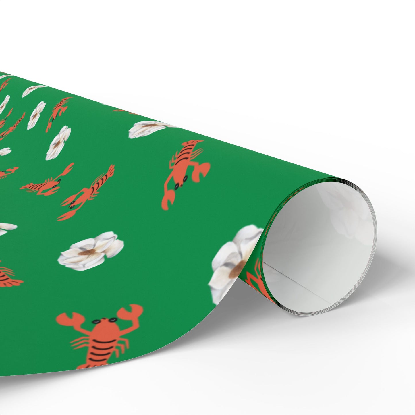 Crawish and Magnolias Gift Wrap