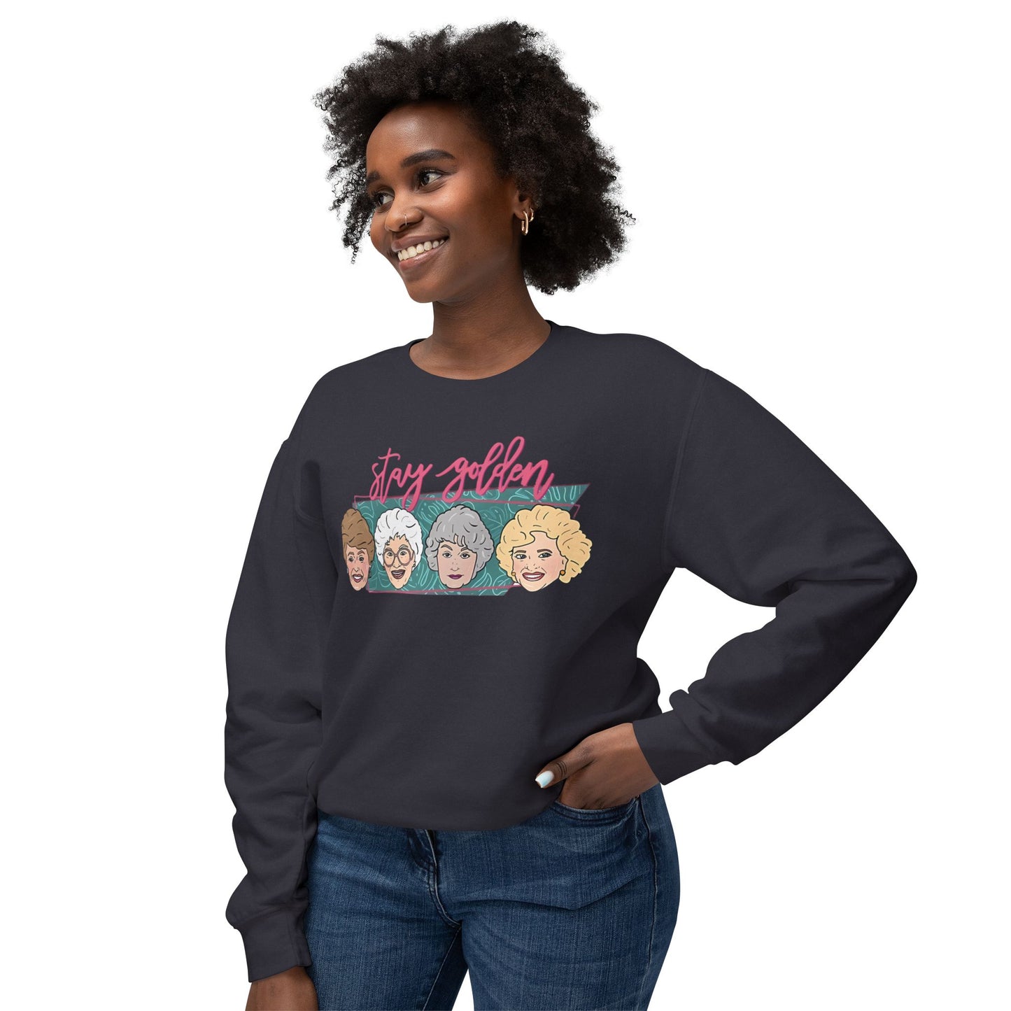 Golden Girls Unisex Lightweight Crewneck Sweatshirt