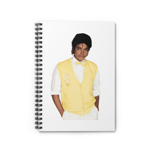 Michael Jackson Notebook - Ruled Line