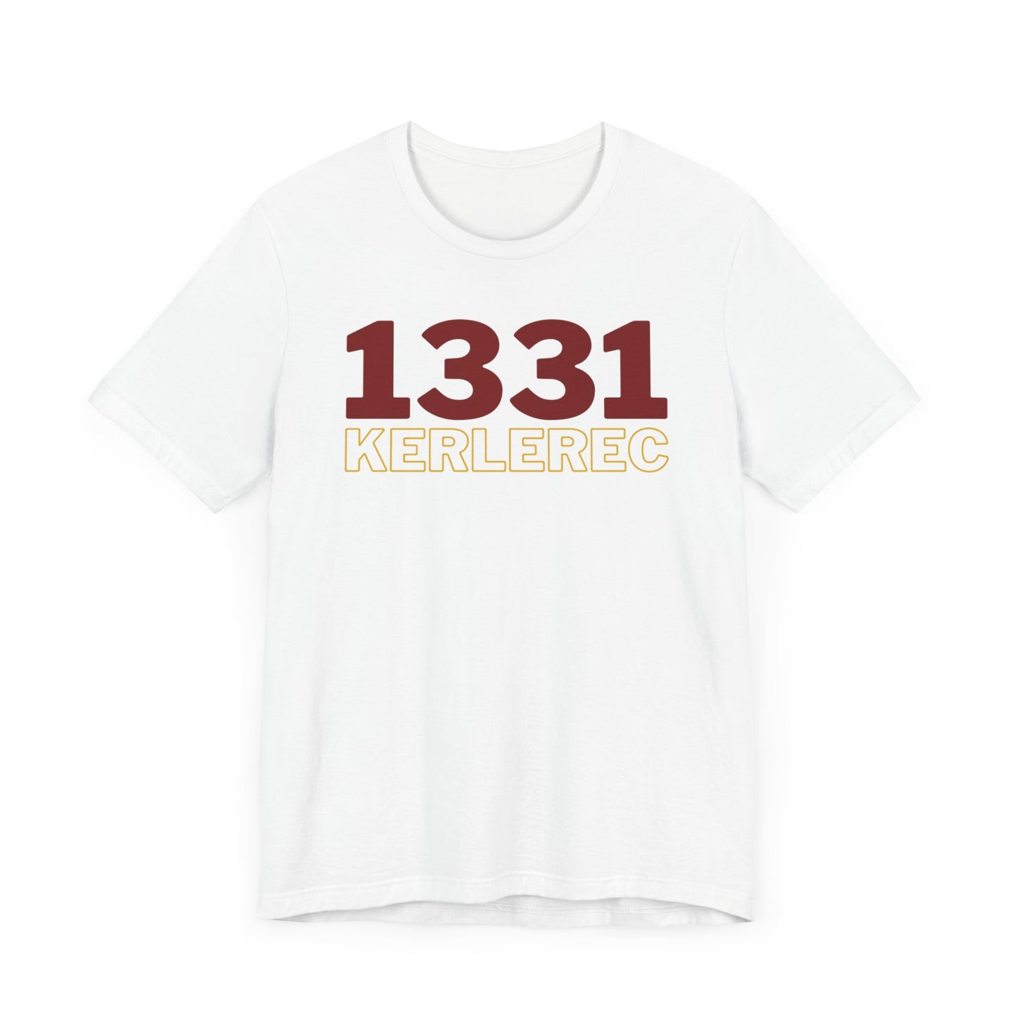 Maroon 1331 Unisex Jersey Short Sleeve Tee