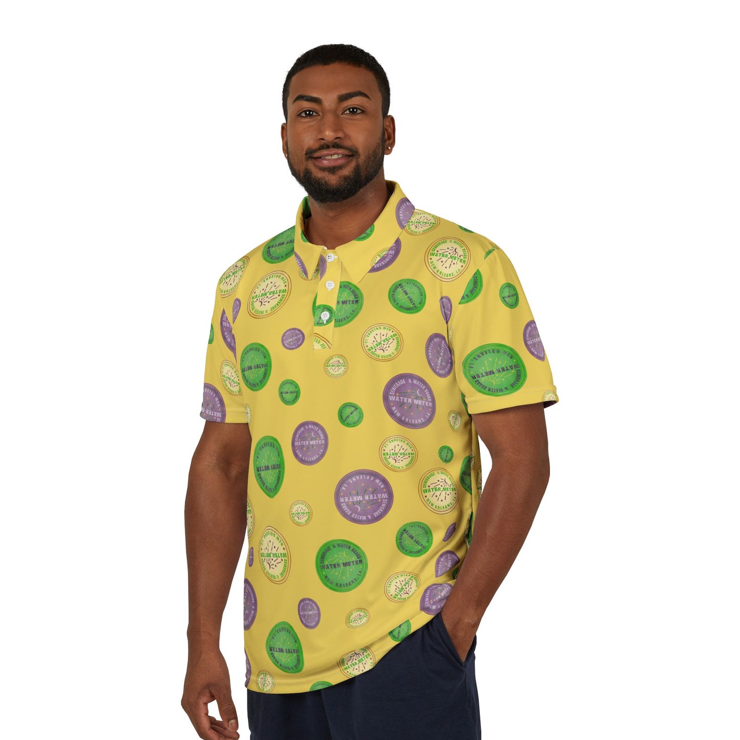 Copy of Copy of Copy of Copy of Unisex Polo Shirt (AOP)