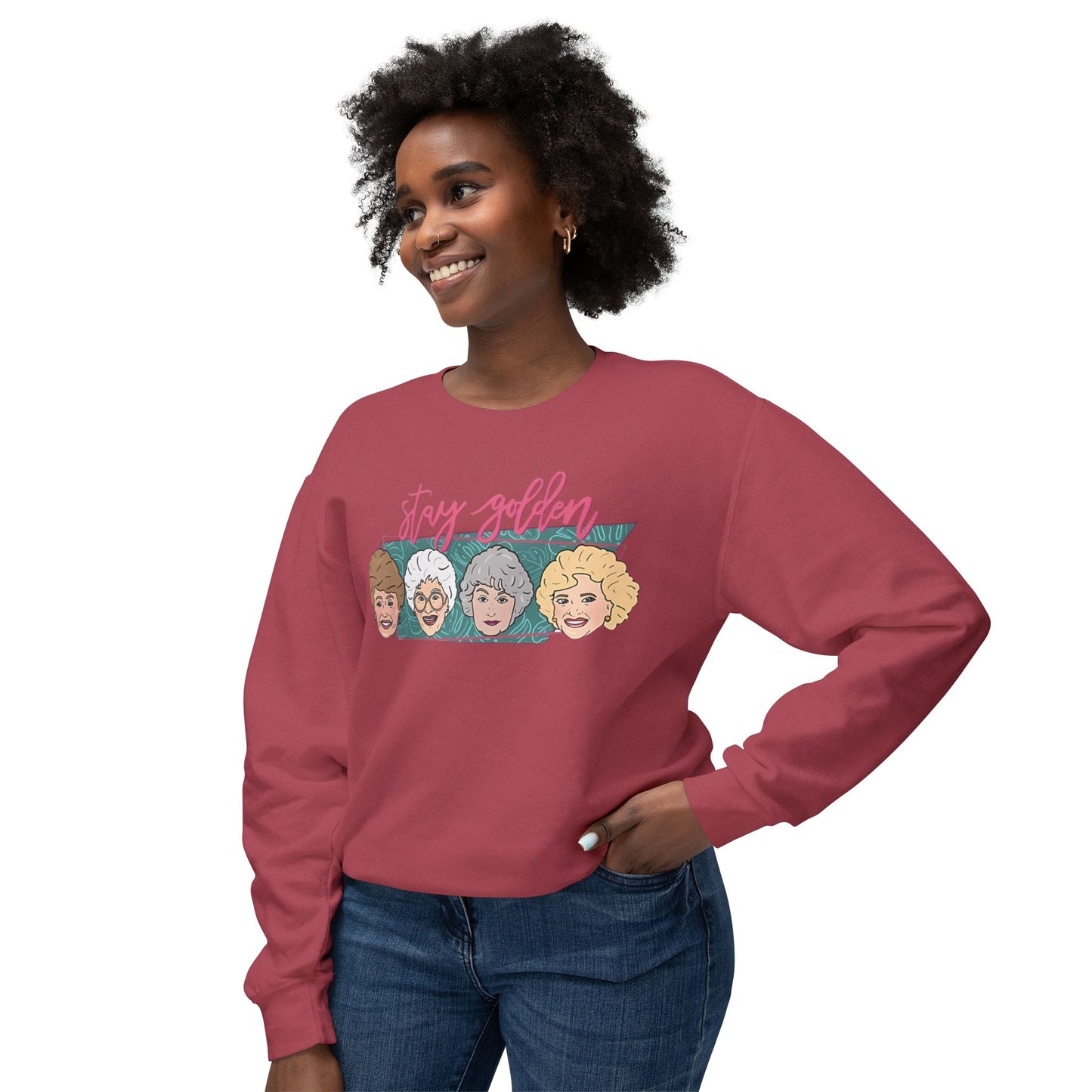 Golden Girls Unisex Lightweight Crewneck Sweatshirt