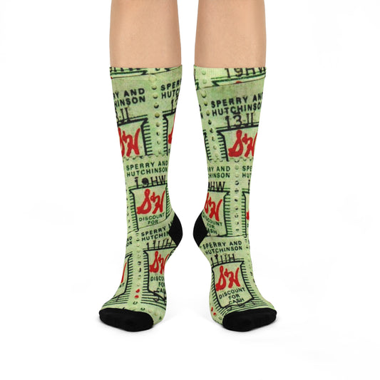 S&H Green Stamps Crew Socks