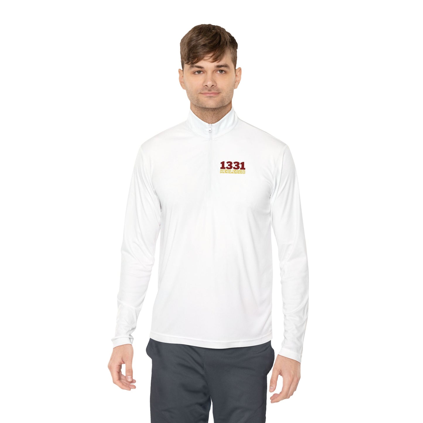 Quarter-Zip Pullover — 1331 Kerlerec Chest Logo