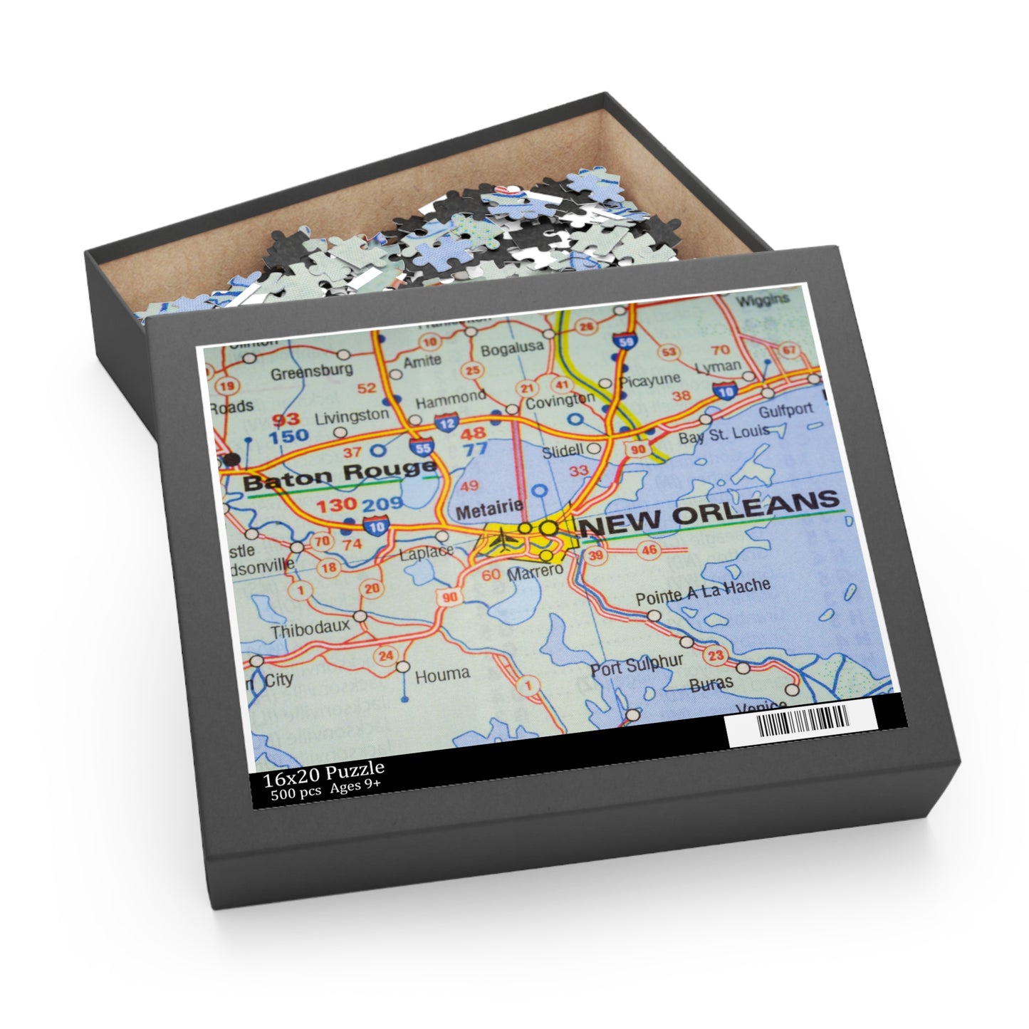 New Orleans Puzzle (120, 252, 500-Piece)