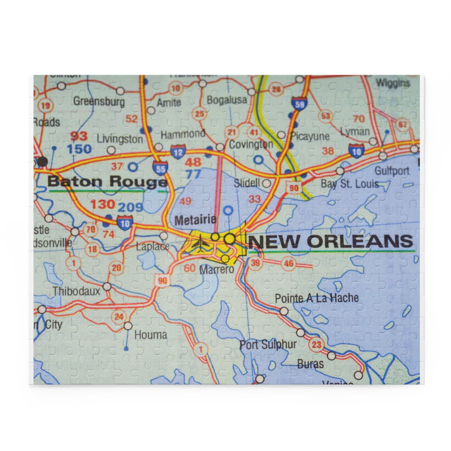 New Orleans Puzzle (120, 252, 500-Piece)