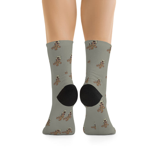 Voodoo Doll Poly Socks