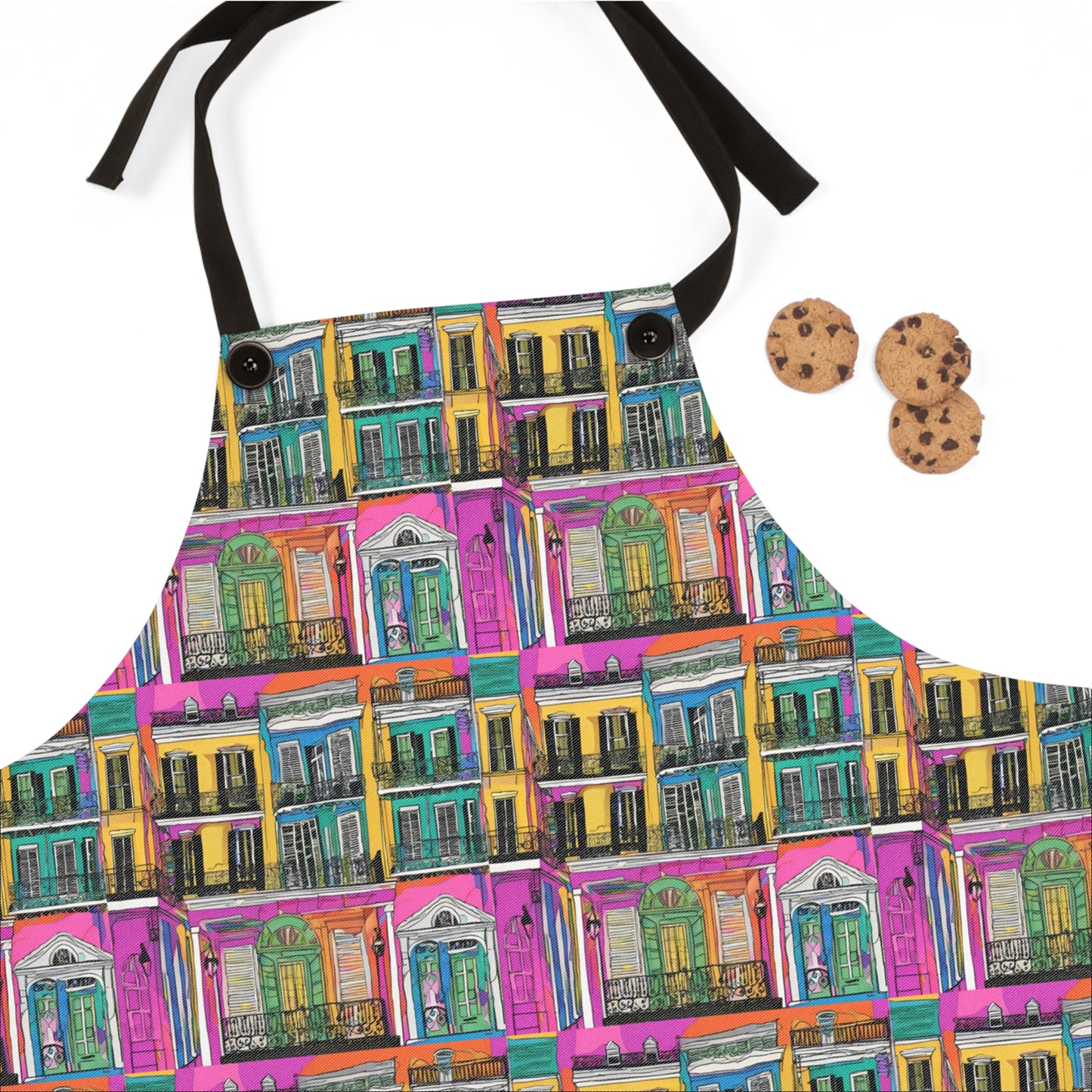 French Quarter Print Apron