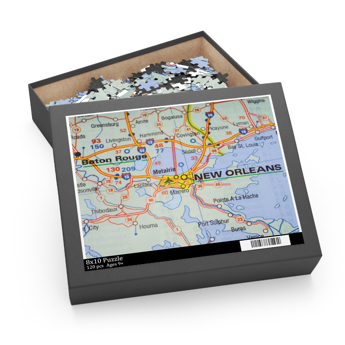 New Orleans Puzzle (120, 252, 500-Piece)