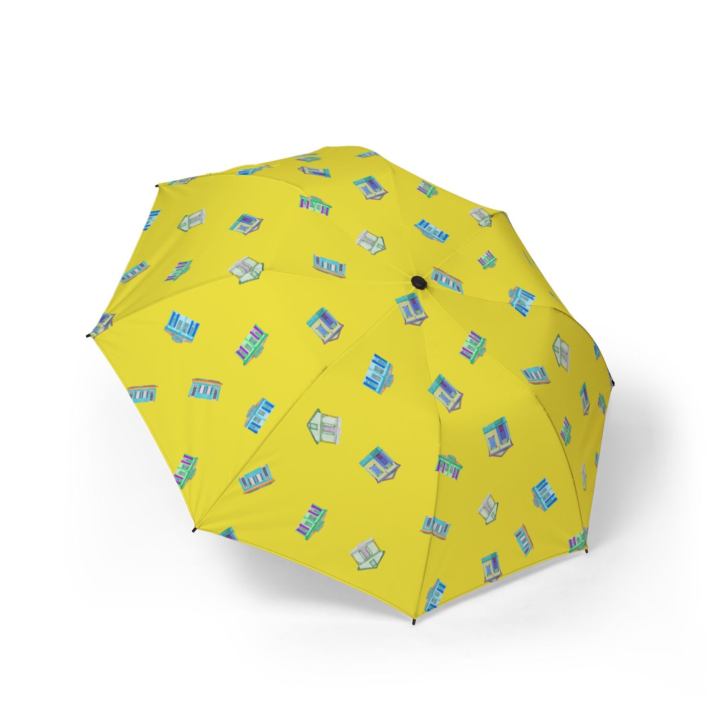 Shotgun hpuses Foldable Umbrella