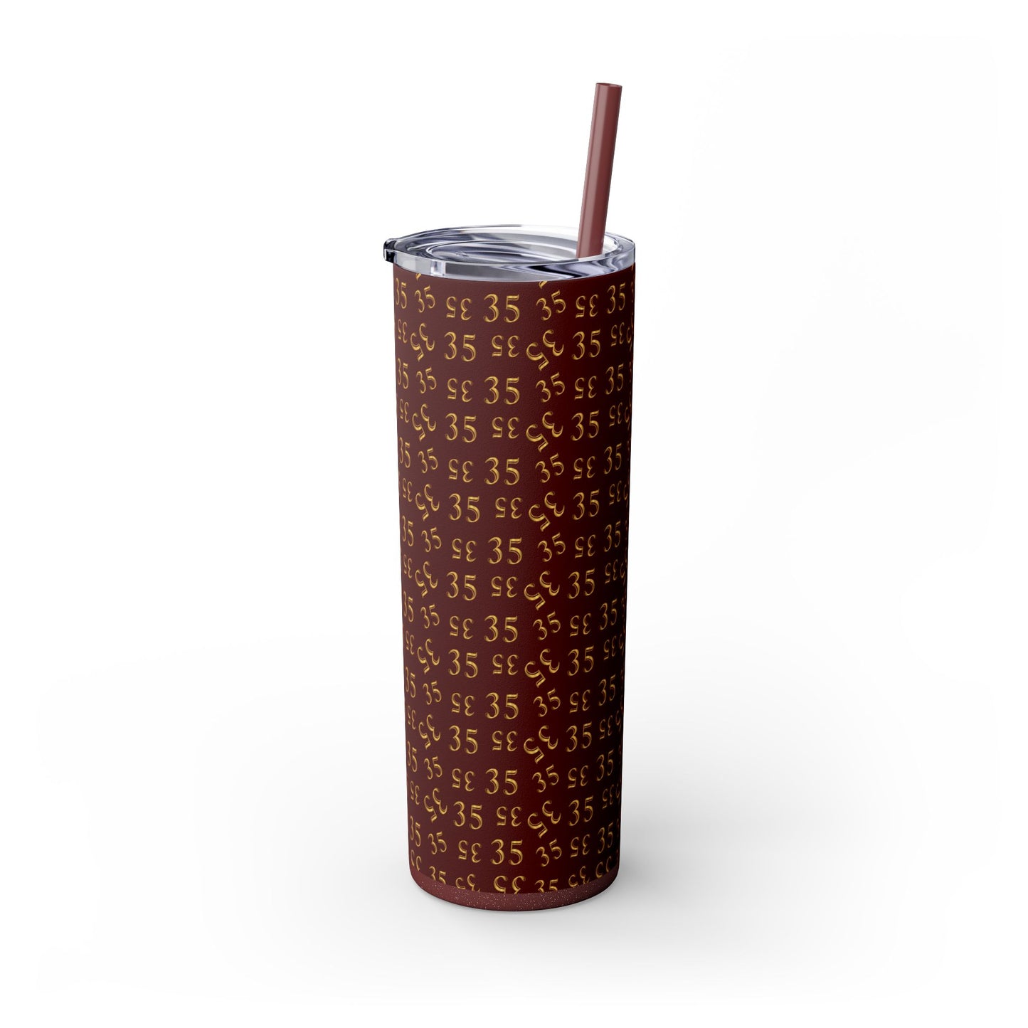 35 Skinny Tumbler with Straw, 20oz