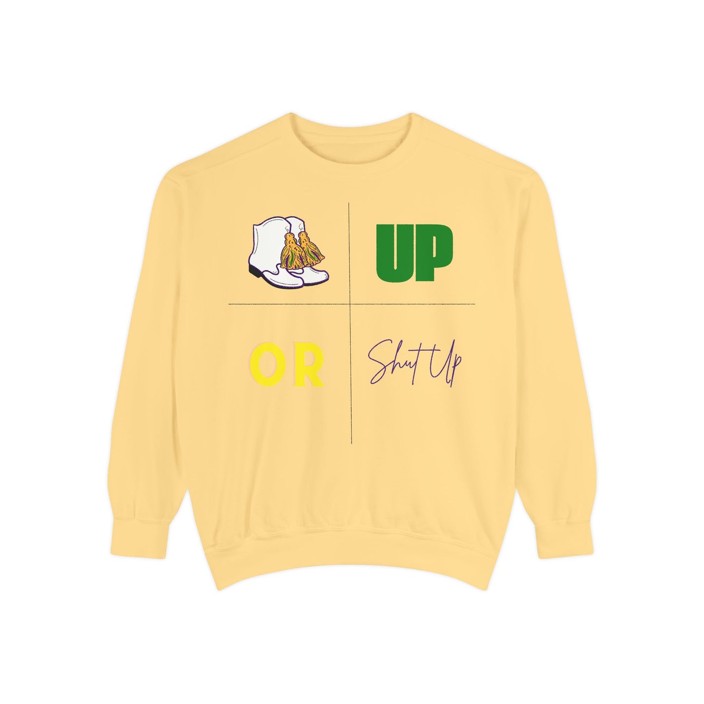 Unisex Garment-Dyed Sweatshirt