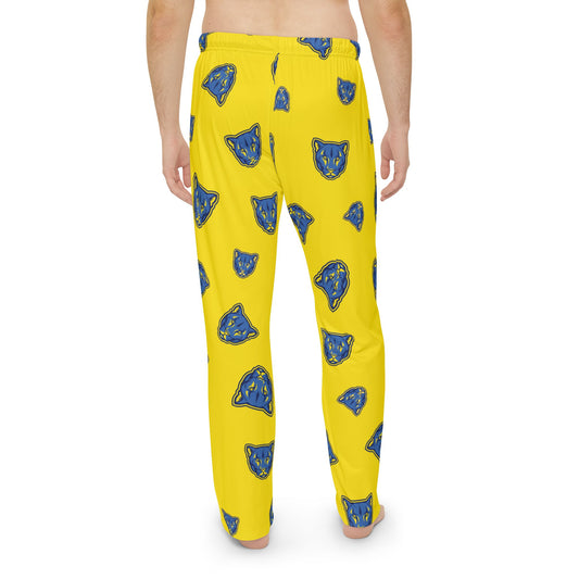 Men's Cougars Pajama Pants yellow