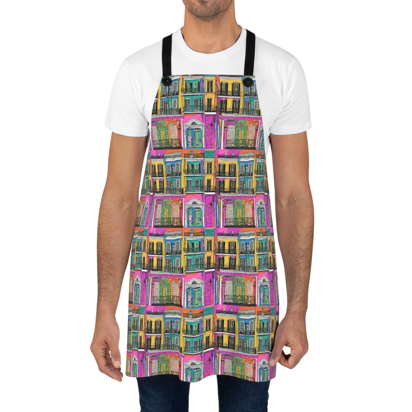 French Quarter Print Apron