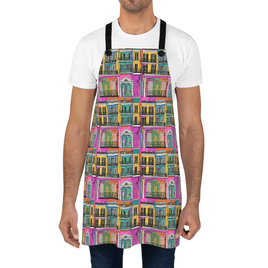 French Quarter Print Apron