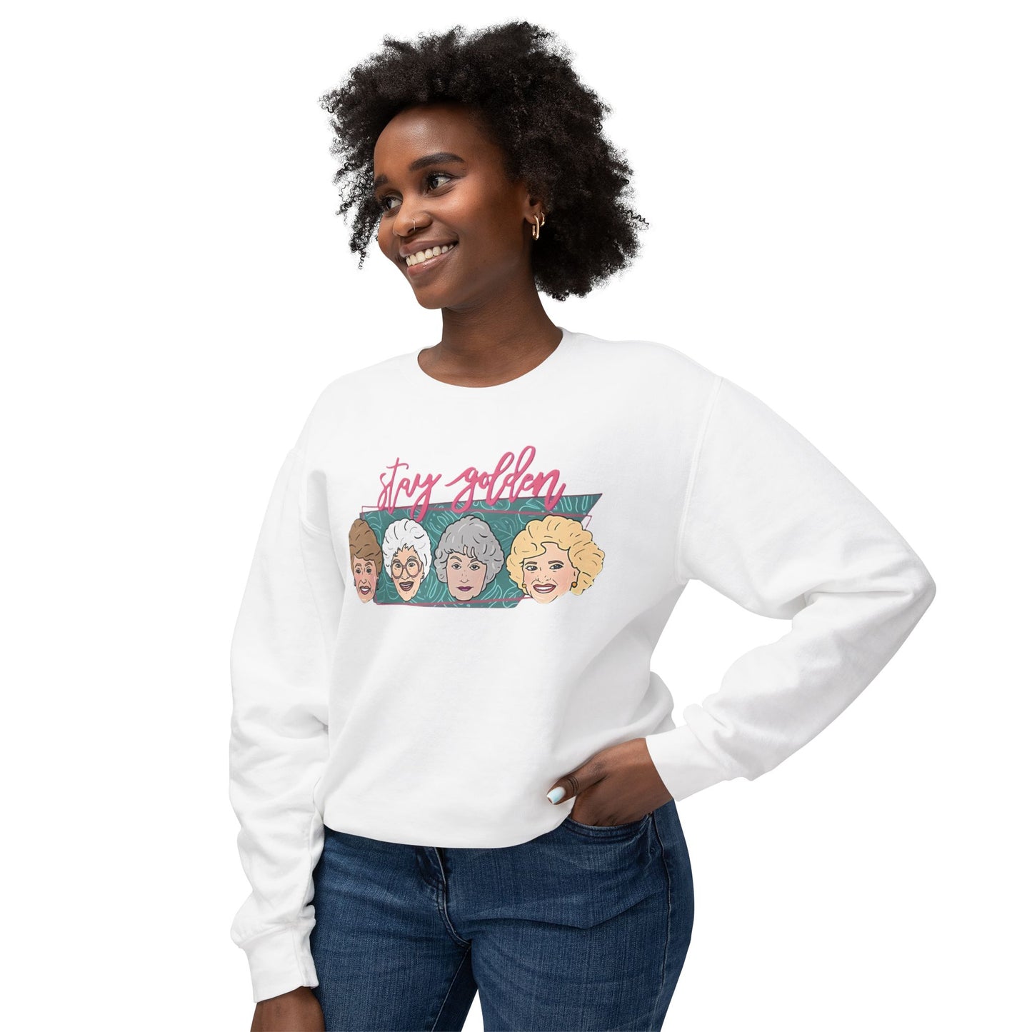 Golden Girls Unisex Lightweight Crewneck Sweatshirt