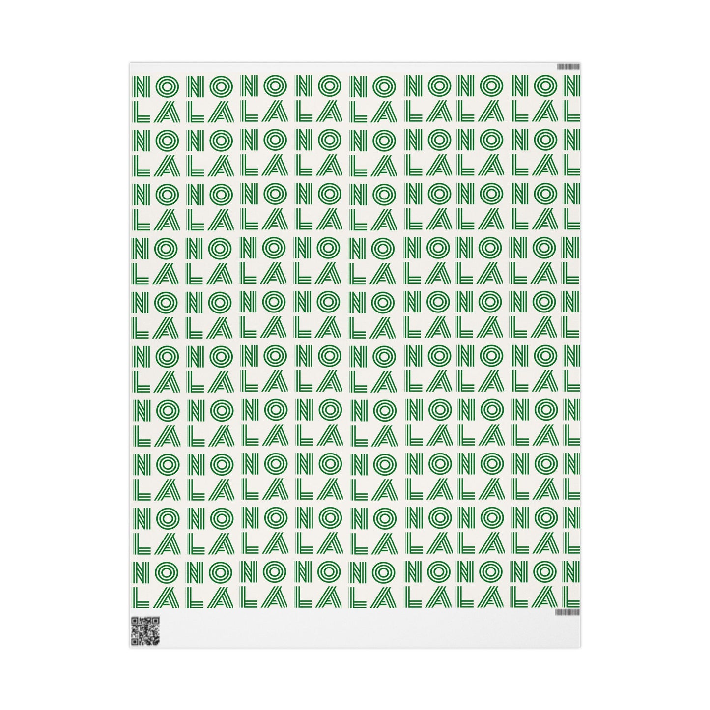 Green  Nola Holiday Gift Wrap